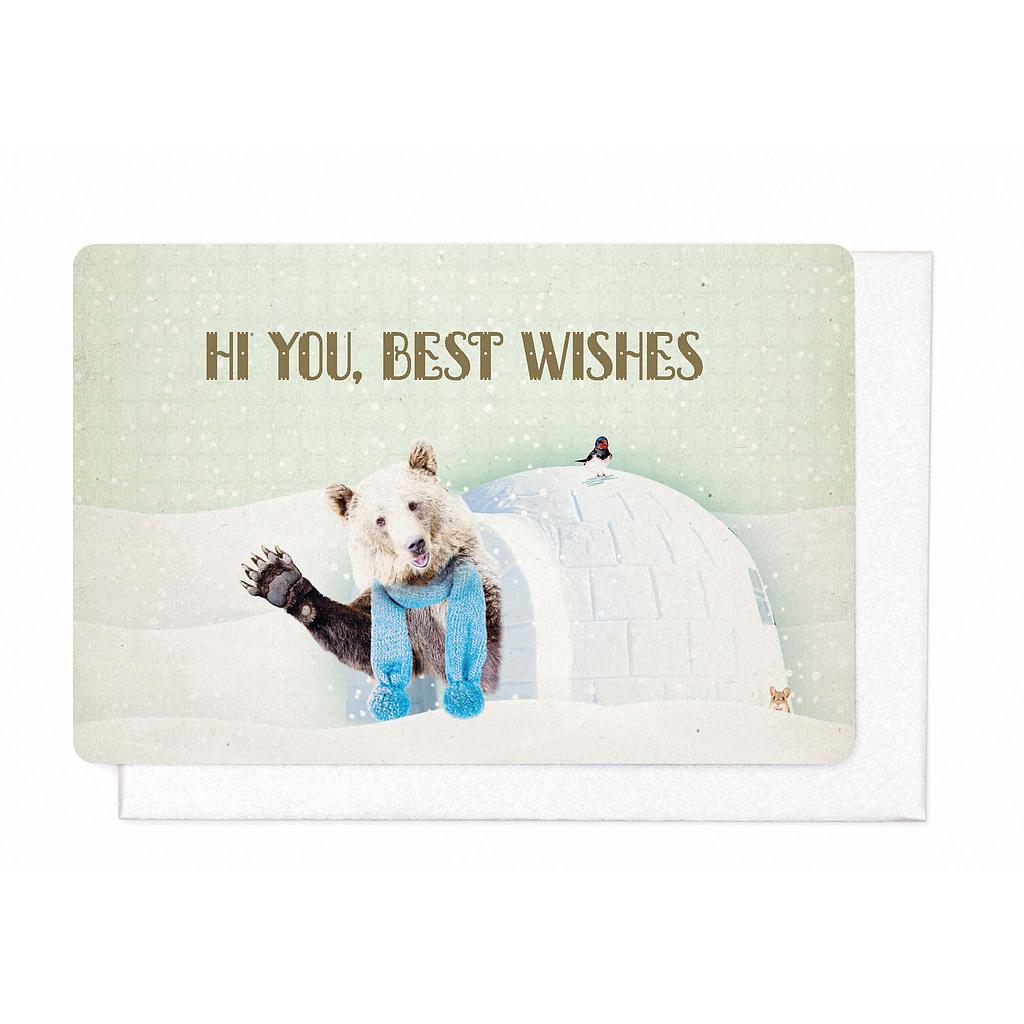 HI YOU, BEST WISHES