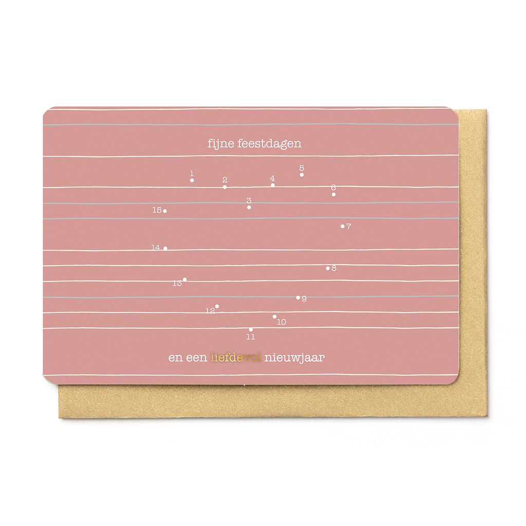 FIJNE FEESTDAGEN EN EEN LIEFDEVOL NIEUWJAAR