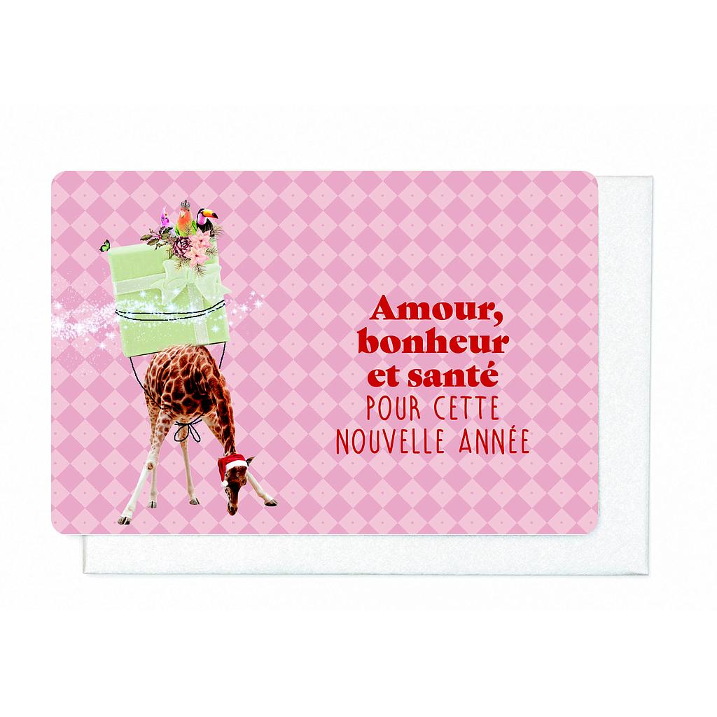 AMOUR, BONHEUR ET SANTÉ POUR CETTE NOUVELLE ANNÉE