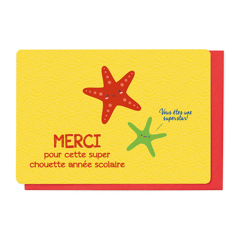 MERCI POUR CETTE SUPER CHOUETTE ANNÉE SCOLAIRE