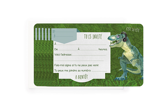 INVITATIONS DINO