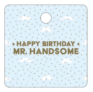 CADEAUKAARTJE - HAPPY BIRTHDAY MR HANDSOME