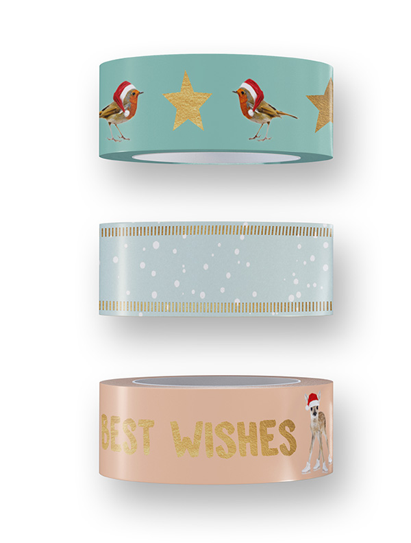 MASKING TAPE XMAS SET 4