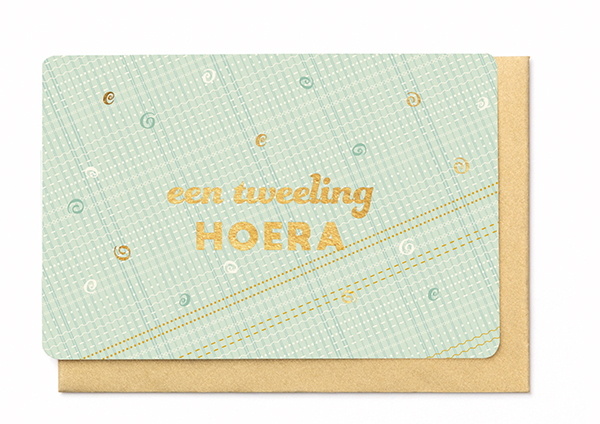 EEN TWEELING HOERA