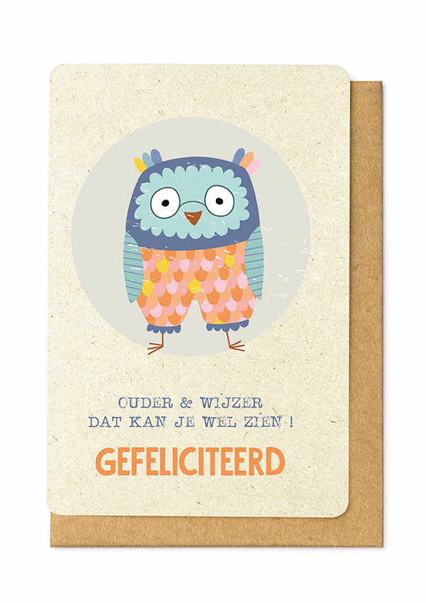 OUDER & WIJZER DAT KAN JE WEL ZIEN - GEFELICITEERD