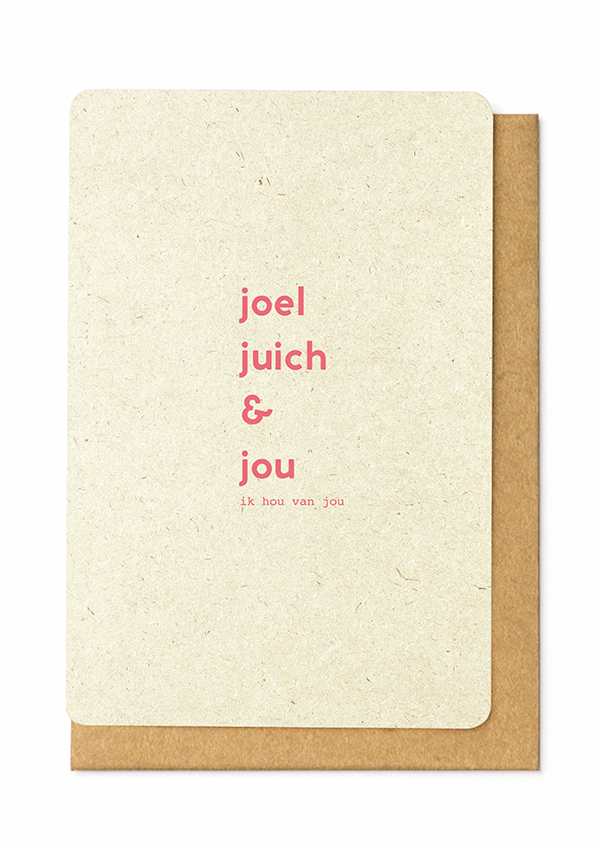 JOEL JUICH &amp; JOU - IK HOU VAN JOU