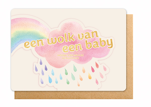 EEN WOLK VAN EEN BABY