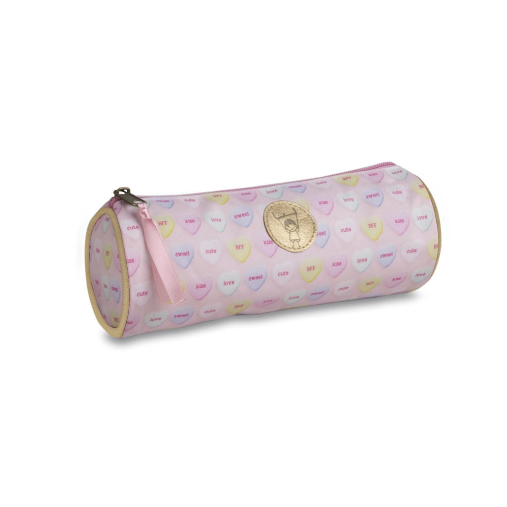 PENCIL CASE ROUND SWEET AS CANDY