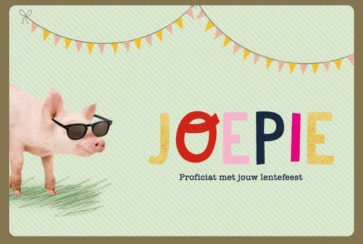 [C2145] JOEPIE, PROFICIAT MET JOUW LENTEFEEST