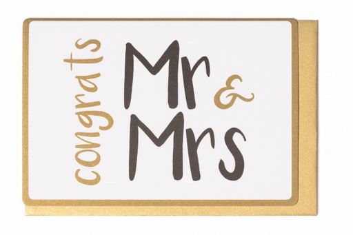 [LW2045] CONGRATS MR &amp; MRS