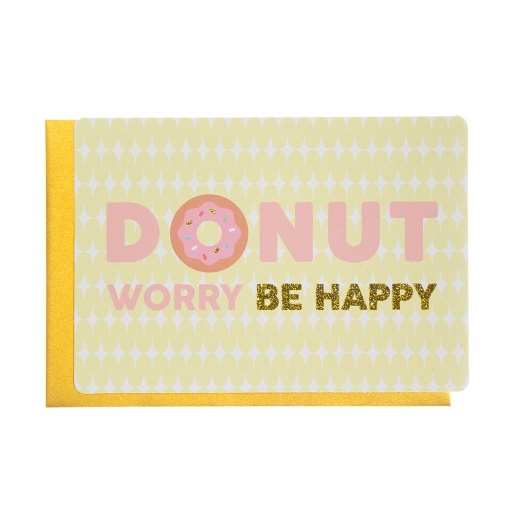 [FF2711] DONUT WORRY BE HAPPY