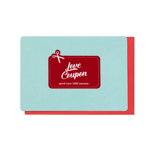 [FF2746] LOVE COUPON - GOED VOOR 1000 ZOENEN