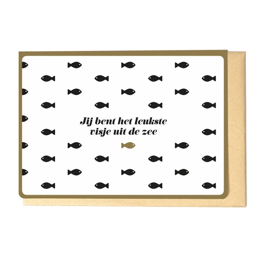 [SV3329] JIJ BENT HET LEUKSTE VISJE UIT DE ZEE