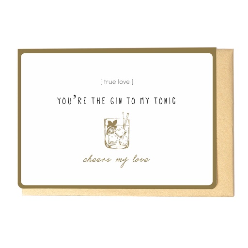 [SV3330] YOU'RE THE GIN TO MY TONIC