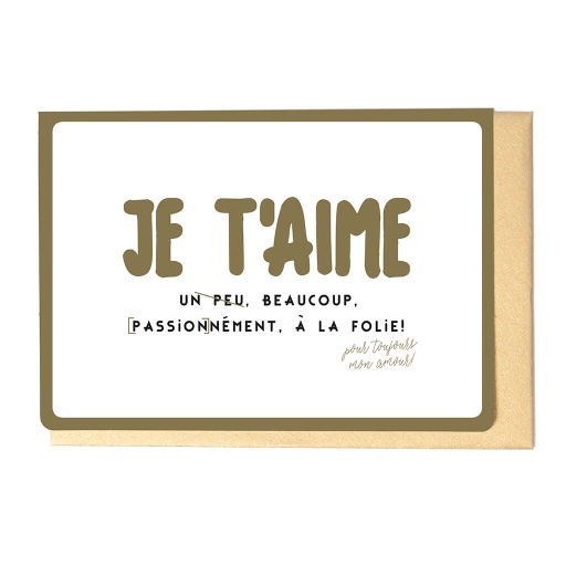 [SV3346] JE T'AIME ...