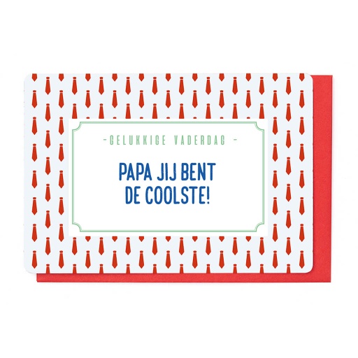 [SVD3707] PAPA JIJ BENT DE COOLSTE