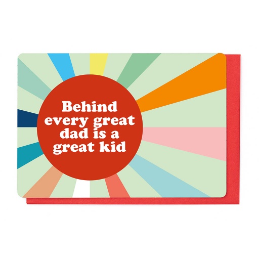 [SVD3708] BEHIND EVERY GREAT DAD IS A GREAT KID