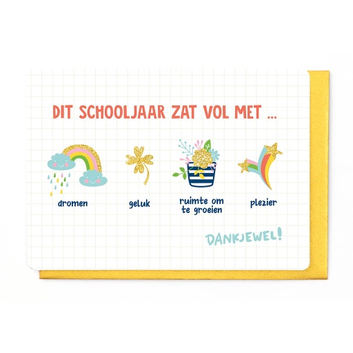 [ESJ3606] DIT SCHOOLJAAR ZAT VOL MET...