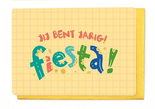 [FF2788] JIJ BENT JARIG! FIESTA!