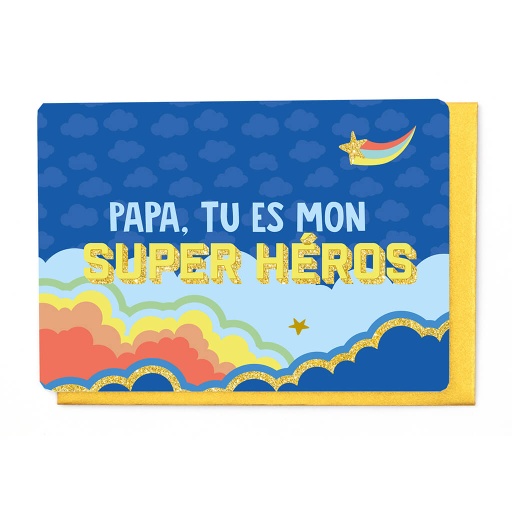 [SVD3719] PAPA, TU ES MON SUPER HÉROS