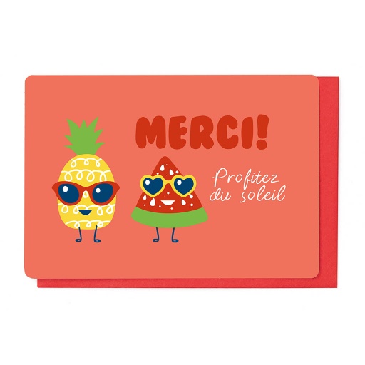 [ESJ3619] MERCI PROFITEZ DU SOLEIL