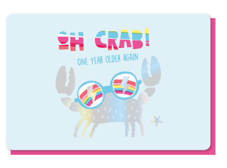 [1NF6002] OH CRAB! ONE YEAR OLDER AGAIN