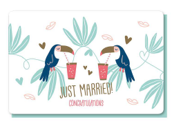 [PP6027] JUST MARRIED - CONGRATULATIONS!