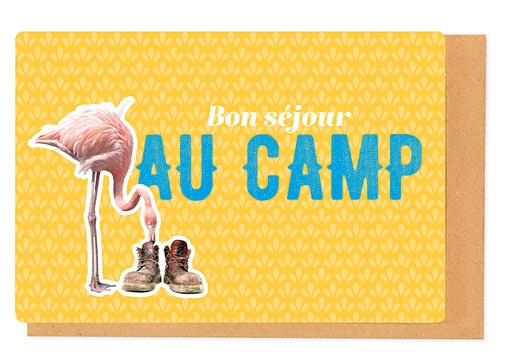 [K5456] BON SÉJOUR AU CAMP