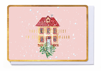 [KFB1381] VROLIJK KERSTFEEST E N GELUKKIG NIEUWJAAR