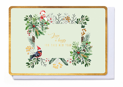 [KFB1382] LOVE & HUGS FOR THIS NEW YEAR