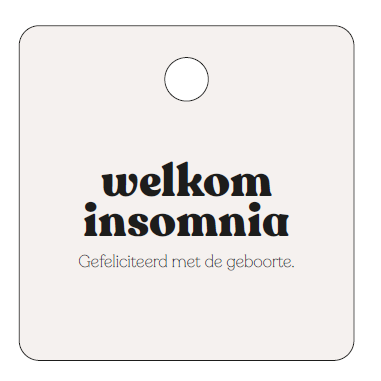 [MQ01] CADEAUKAARTJE - WELKOM INSOMNIA