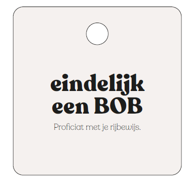 [MQ13] CADEAUKAARTJE - EINDELIJK EEN BOB