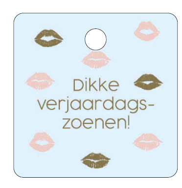 [MBB04] CADEAUKAARTJE - DIKKE VERJAARDAGSZOENEN