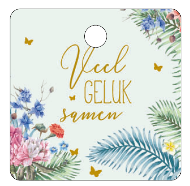 [MFB07] CADEAUKAARTJE - VEEL GELUK SAMEN