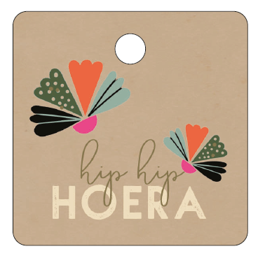 [MSC06] CADEAUKAARTJE - HIP HIP HOERA