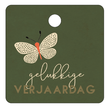 [MSC11] CADEAUKAARTJE - GELUKKIGE VERJAARDAG