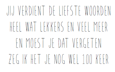 [MS21] CADEAUKAARTJE - SWEETS 5