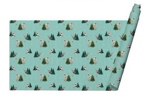 [WPXM1540] WRAPPING CHRISTMAS PAPER VINTAGE