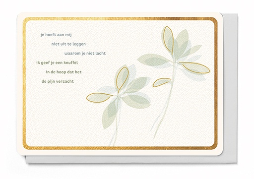 [LM6219] JE HOEFT AAN MIJ NIET UIT TE LEGGEN WAAROM JE NIET LACHT. IK GEEF JE EEN KNUFFEL IN DE HOOP DAT HET DE PIJN VERZACHT