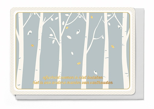 [LM6220] AFSCHEID NEMEN IS NIET LOSLATEN - HET IS EEN ANDERE MANIER VAN VASTHOUDEN