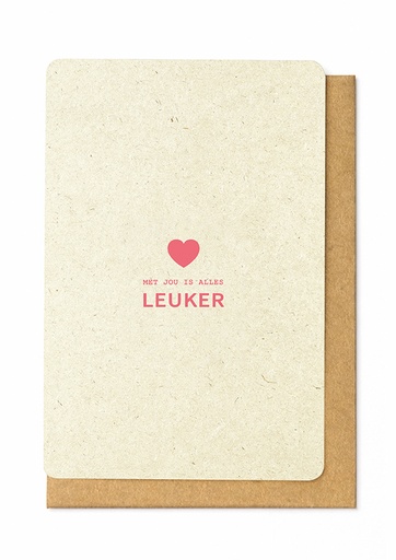 [QT4714] MET JOU IS ALLES LEUKER