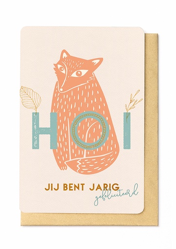 [SC4324] HOI JIJ BENT JARIG