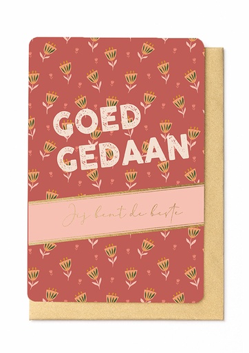 [SC4332] GOED GEDAAN