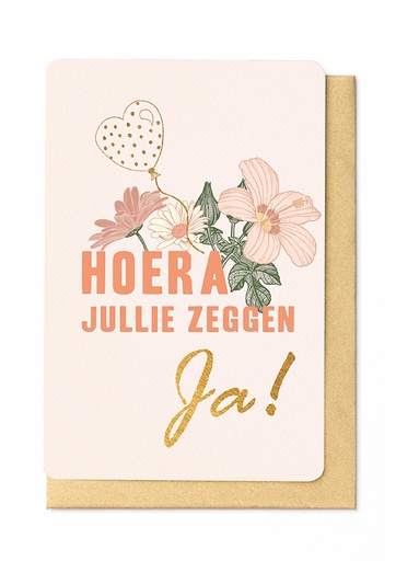 [SC4337] HOERA JULLIE ZEGGEN JA