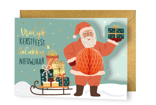 [HCXM1582] VROLIJK KERSTFEEST &amp; GELUKKIG NIEUWJAAR