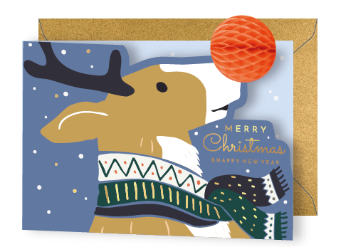 [HCXM1592] MERRY CHRISTMAS &amp; A HAPPY NEW YEAR
