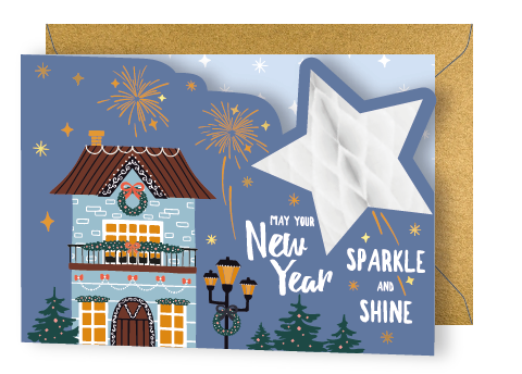 [HCXM1598] MAY YOUR NEW YEAR SPARKLE AND SHINE