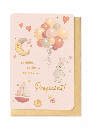 [SC4352] ZO KLEIN ZO LIEF ZO MOOI... PROFICIAT