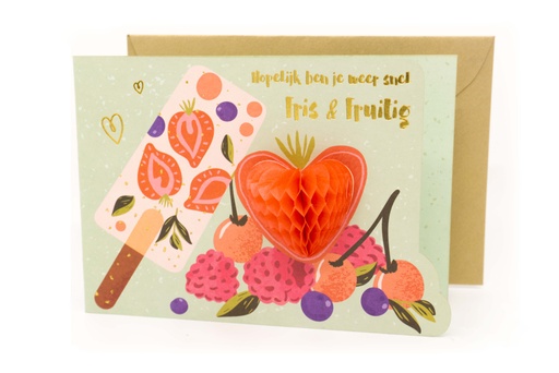 [PUC2528] HOPELIJK BEN JE WEER SNEL FRIS & FRUITIG