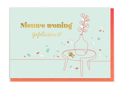 [US3907] NIEUWE WONING GEFELICITEERD!